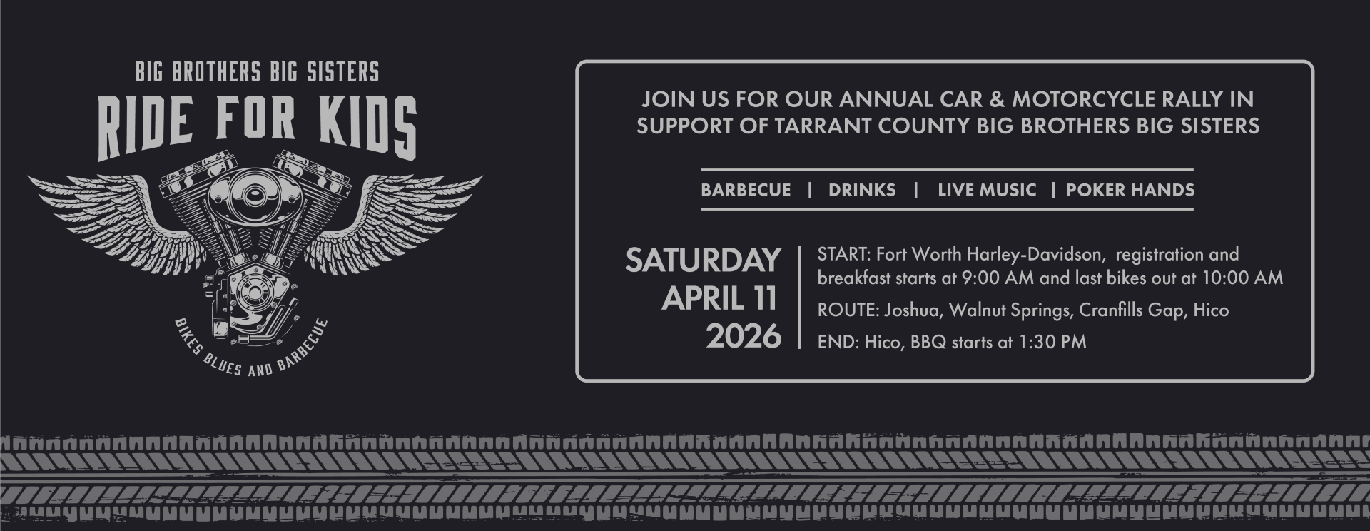 Big Brothers Big Sisters Ride For Kids 2026